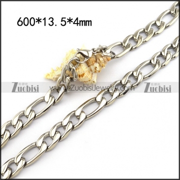 Stainless Steel Figaro Chain n001419