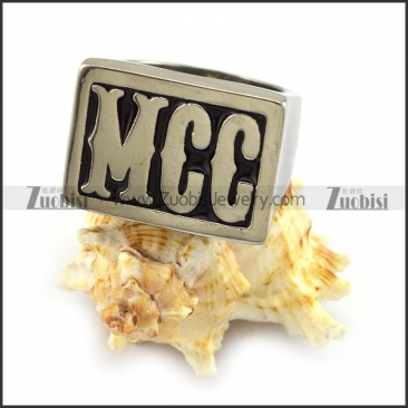 MCC Stainless Steel Biker Rings r003804