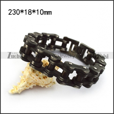 18MM Wide Vintage Bike Chain Bracelet b005239