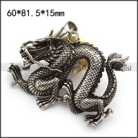 Big Casting China Dragon Pendant p004381