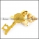 Golden Key Pendant p004501