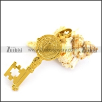 Golden Key Pendant p004501