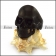 Black Plating Skull Ring with Dark Black Rhinestones Eyes r004294
