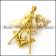 Golden Stainless Steel Masonic Pendant p004880