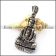 Vintage Casting Guanyin Bodhisattva Pendant p004918