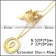 Golden O Pendant Chain for Women n001704