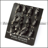 Small Dragon Steel Earring e001249