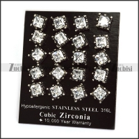 Clear Zircon Ear Nail e001244