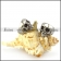 Skull Clip Earring e001362