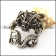 Big Retro Stainless Steel Dragon Pendant p005730