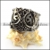 Vintage Hammer Stainless Steel Viking Ring r004961