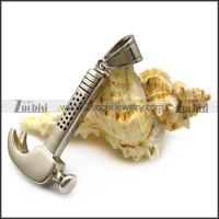 High Polishing Stainless Steel Hammer Pendant p006632