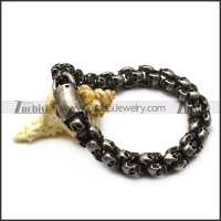 Skull Bracelet in Matte Finishing b006993