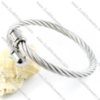 Stainless Steel Rope Bracelet - b000031