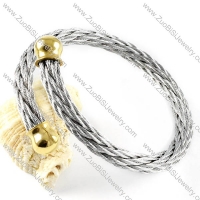 Stainless Steel Rope Bracelet - b000035