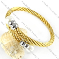 Stainless Steel Rope Bracelet - b000046