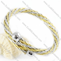 Stainless Steel Rope Bracelet - b000050