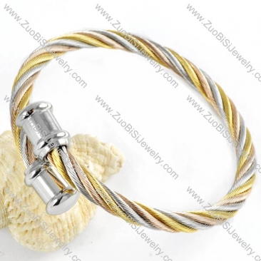 Stainless Steel Rope Bracelet - b000051