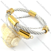 Stainless Steel Rope Bracelet - b000265