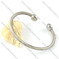 Stainless Steel Rope Bracelet - b000272