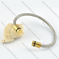 Stainless Steel Rope Bracelet - b000276