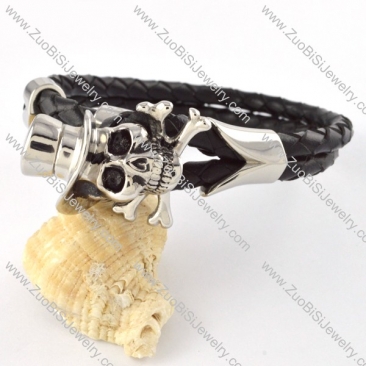 Stainless Steel Skull bracelet - b000446