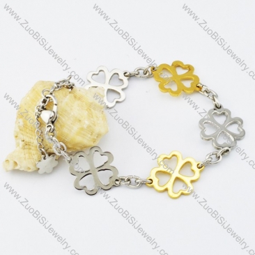 Stainless Steel Flower bracelet - b000526
