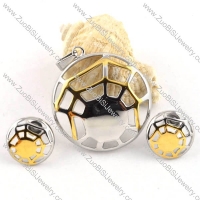 Cobweb Stainless Steel jewelry set-s000055