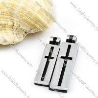 2 Color Tones Stainless Steel Couple Pendants - p000047