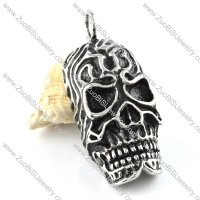 Vintage Skull Stainless Steel Pendant - p000128