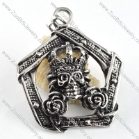 Ghost King Stainless Steel Pendant - p000129