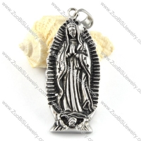 the Madonna Stainless Steel Pendant - p000135