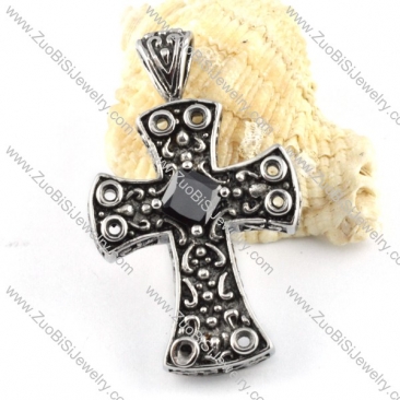 Cross Pendant in Stainless Steel - p000146