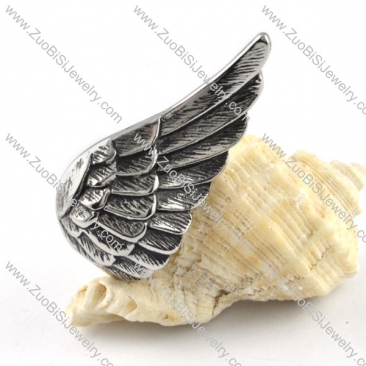 Stainless Steel Wing Pendant - p000165