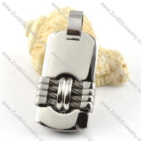 Stainless Steel Pendant - p000179