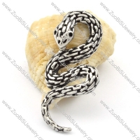 Stainless Steel Snake Pendant -p000312