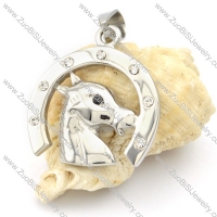 Stainless Steel Horse Pendant -p000313