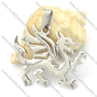 Stainless Steel Flying Dragon Pendant -p000314