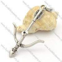 Stainless Steel Arrow of Cupid Pendant -p000330