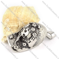 Stainless Steel Punk Cap Pendants -p000335