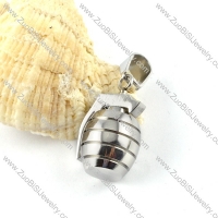 Stainless Steel Bombshell Pendants -p000342