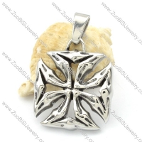 Punk Stainless Steel Casting Cross Pendants -p000347