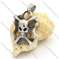 Stainless Steel Skull Pendants -p000427