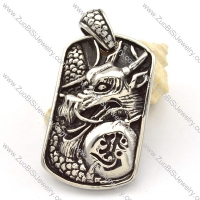 Stainless Steel dragon Pendants -p000467