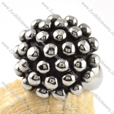 Stainless Steel Multi-Ball Ring - r000065