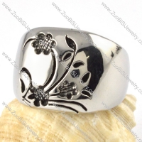 Stainless Steel Mum Ring - r000072