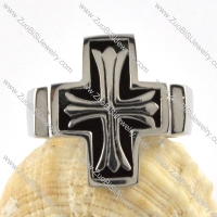 Stainless Steel Germany Cross Ring - r000074