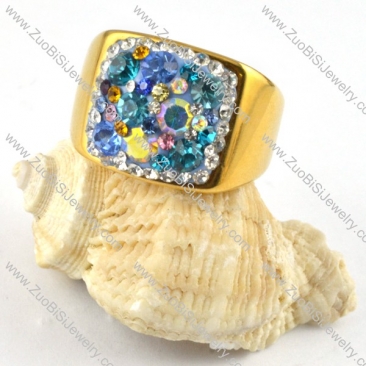 Stainless Steel Rings for Women Gold - r000227