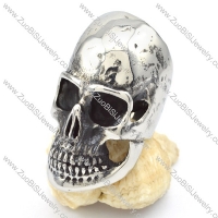 Stainless Steel Skull Ring - r000318