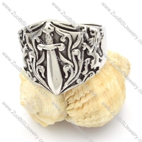 Stainless Steel The sword Rings -r000370